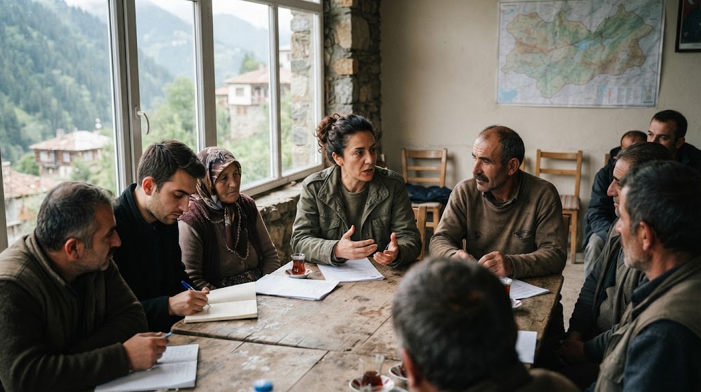 Ticaret Bakanı Ömer Bolat Artvin'de STK Temsilcileriyle Buluştu