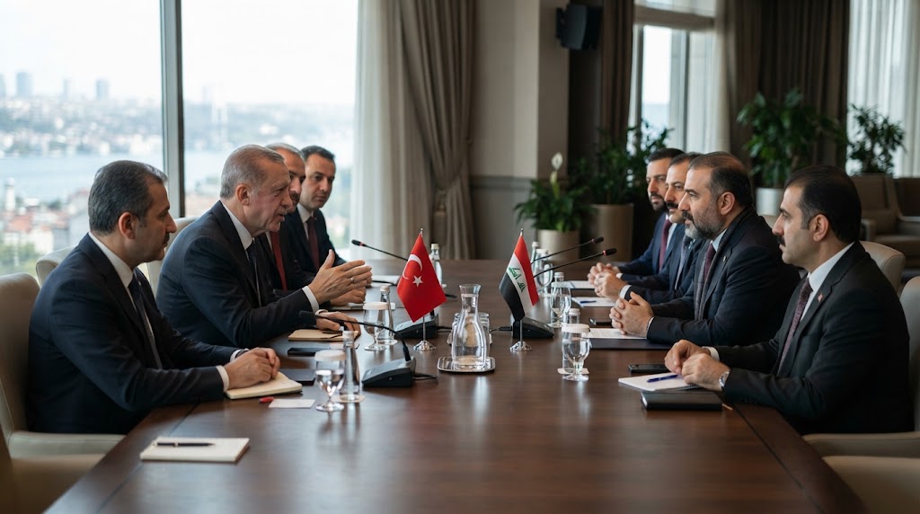 Ticaret Bakanı Ömer Bolat, Türkiye-Irak İş İnsanları Toplantısında Konuştu