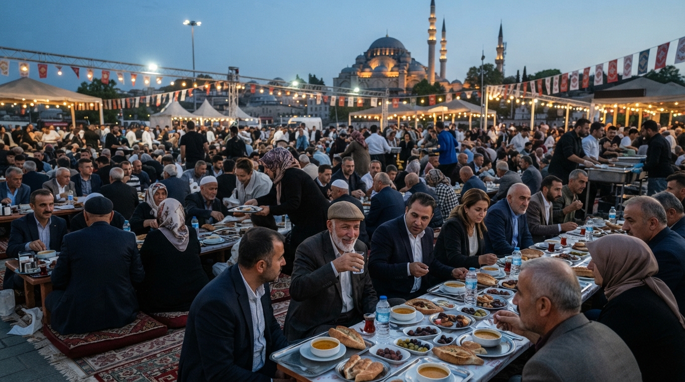 Vakıflar Ramazan Boyunca Günde 100 Bin Kişiye İftar Verecek